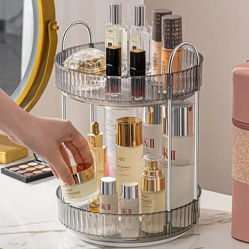 Luxury Skincare Tray - Lüks şifonyer kozmetik saklama kutusu tuvalet