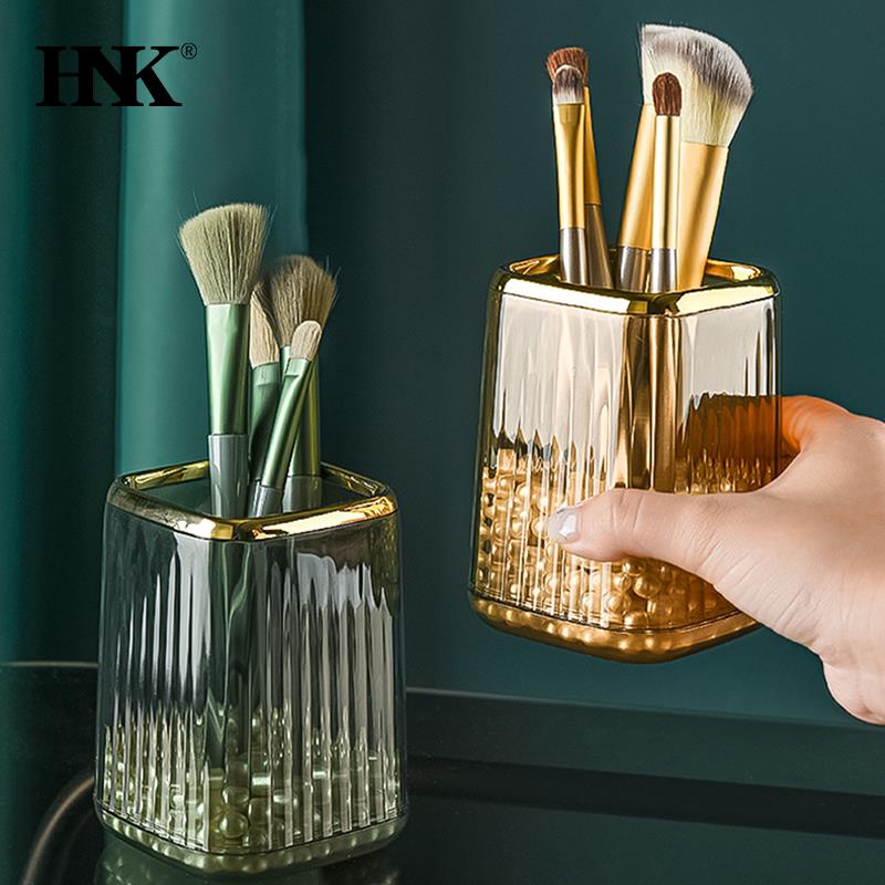 Luxury Skincare Containers - Lüks Makyaj Organizatörler Masaüstü Kozmetik Fırça