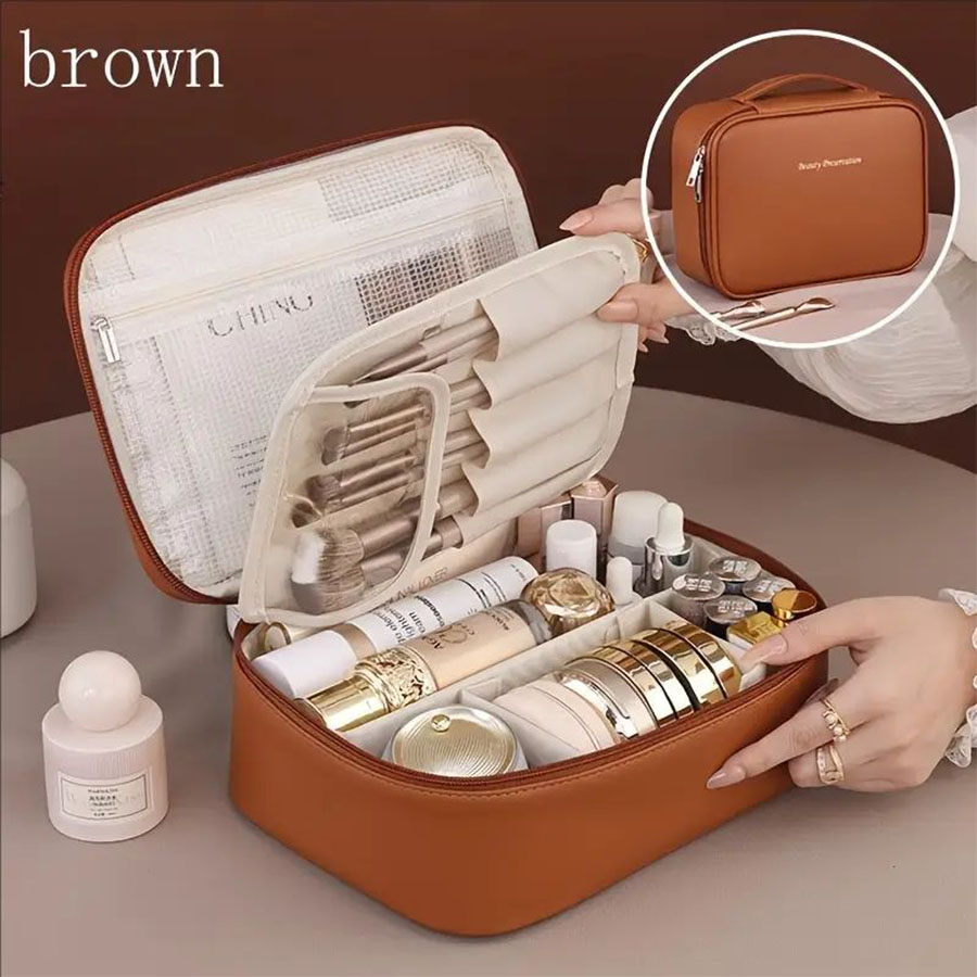 Luxury Skincare Containers - Yeni kadın Kozmetik Çantası Taşınabilir Saklama