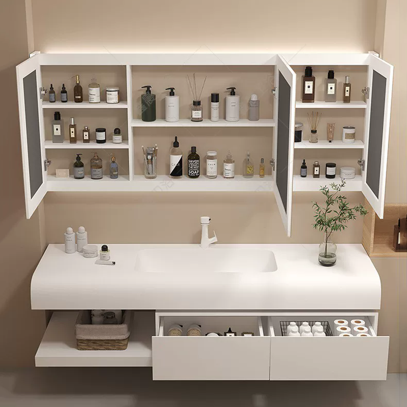 Çekmeceler Kağıt Banyo Dolabı  - Luxury Skincare Display incelemesi ve fiyatı