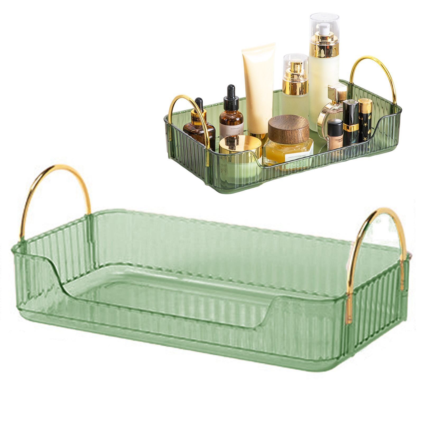Banyo Organizatör Rafı Hafif L - Luxury Skincare Tray incelemesi ve fiyatı