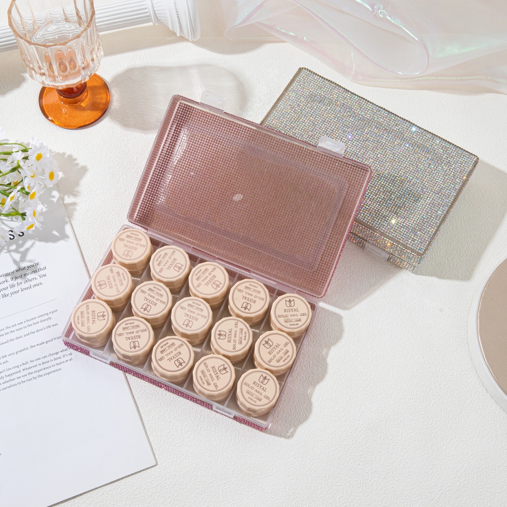 Lüks Parlak Yapay Elmaslı Sakl - Luxury Skincare Containers incelemesi ve fiyatı