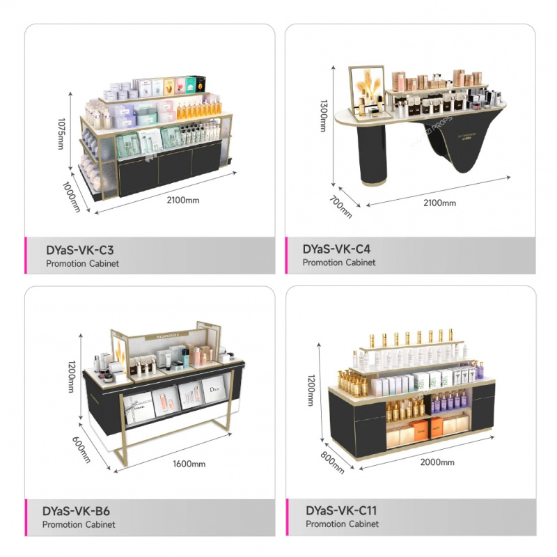 Özel Tasarım Kozmetik Teşhir S - Luxury Skincare Display incelemesi ve fiyatı