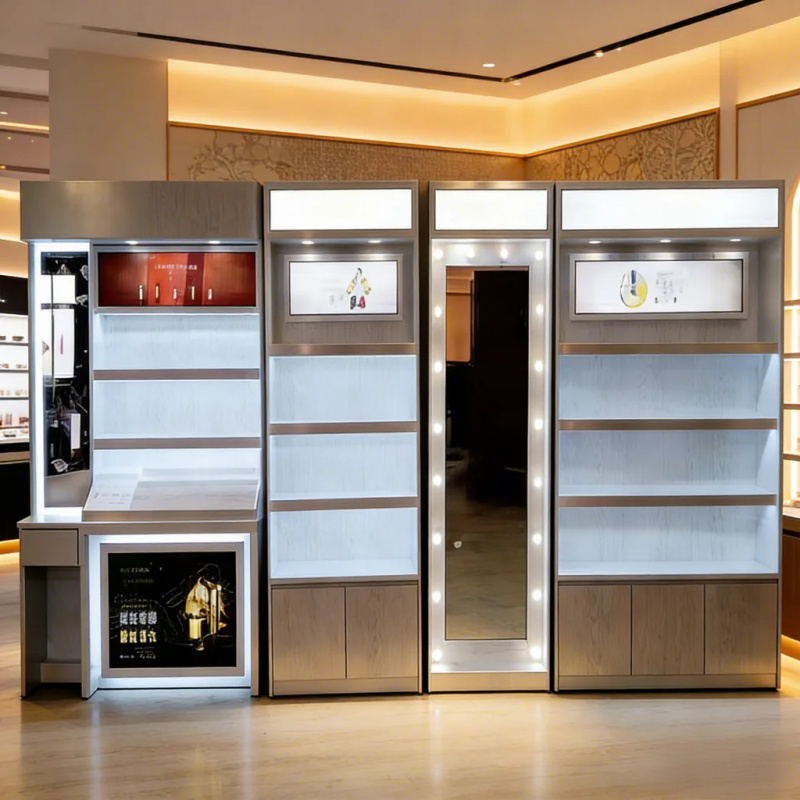 Özel Tasarım Lüks Paslanmaz Çe - Luxury Skincare Display incelemesi ve fiyatı