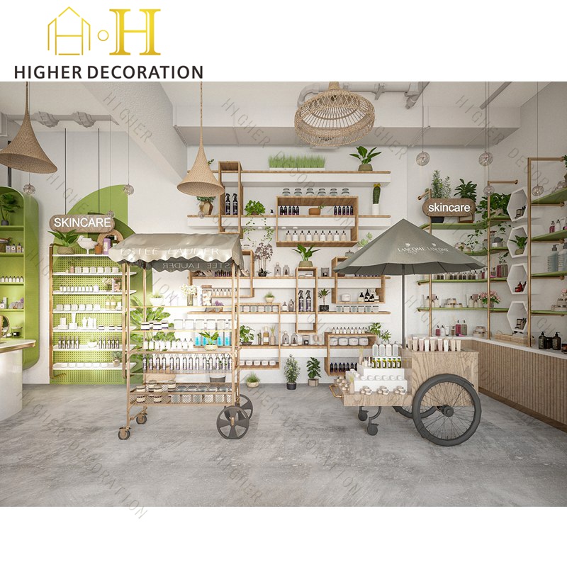 Özel Yapım Vitrin Mobilyaları  - Luxury Skincare Store incelemesi ve fiyatı