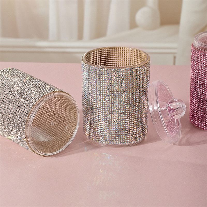 Lüks Elmas Pamuklu Çubuk Sakla - Luxury Skincare Containers incelemesi ve fiyatı