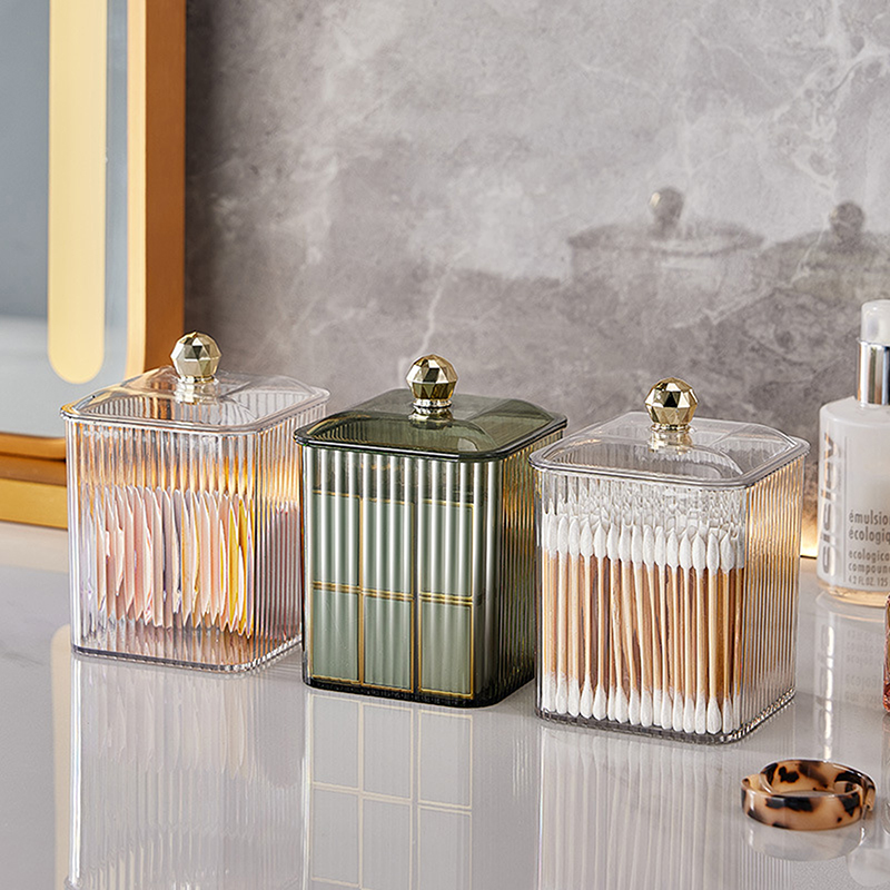 Hafif Lüks Şeffaf pamuklu çubu - Luxury Skincare Containers incelemesi ve fiyatı