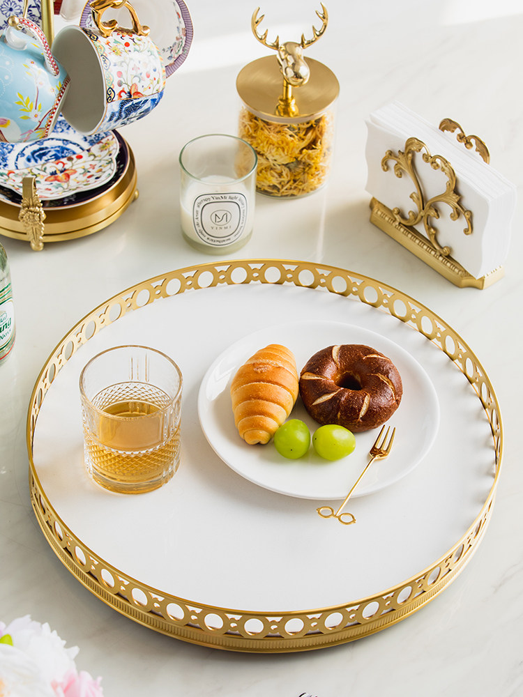 Hafif lüks aynalı pirinç döner - Luxury Skincare Tray incelemesi ve fiyatı
